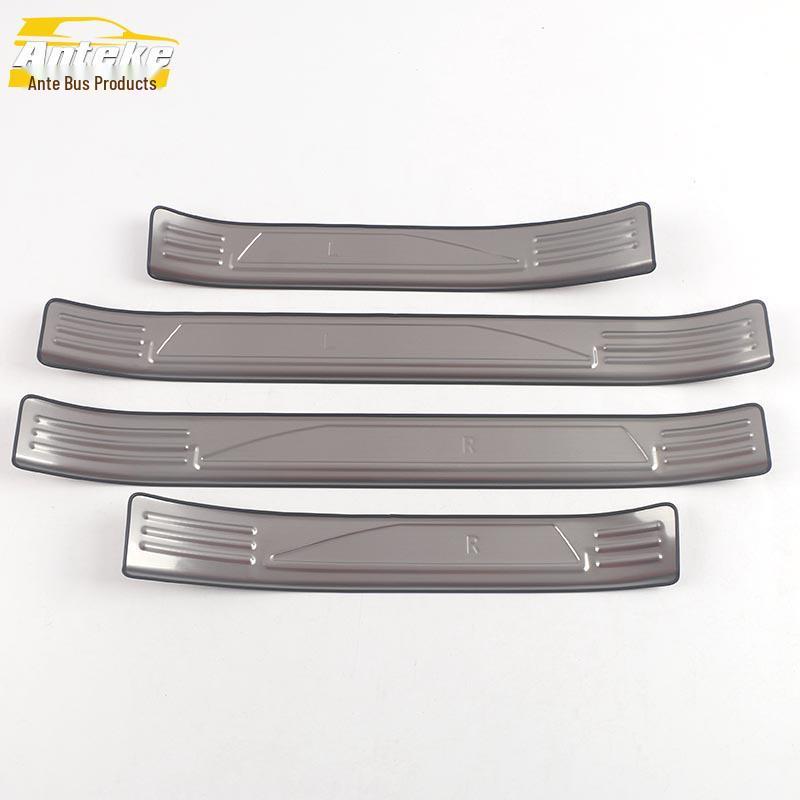 22 NX260 Car Door Welcome Pedal Sill Strip: Bright Decorative Sticker Exterior Accessory