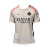 PSG Dri-FIT Bequemes Kühles Gestricktes Kurzarm-Fußballshirt Herren Tops Hell-Elfenbein Rostrosa Schwarz FQ2612-111