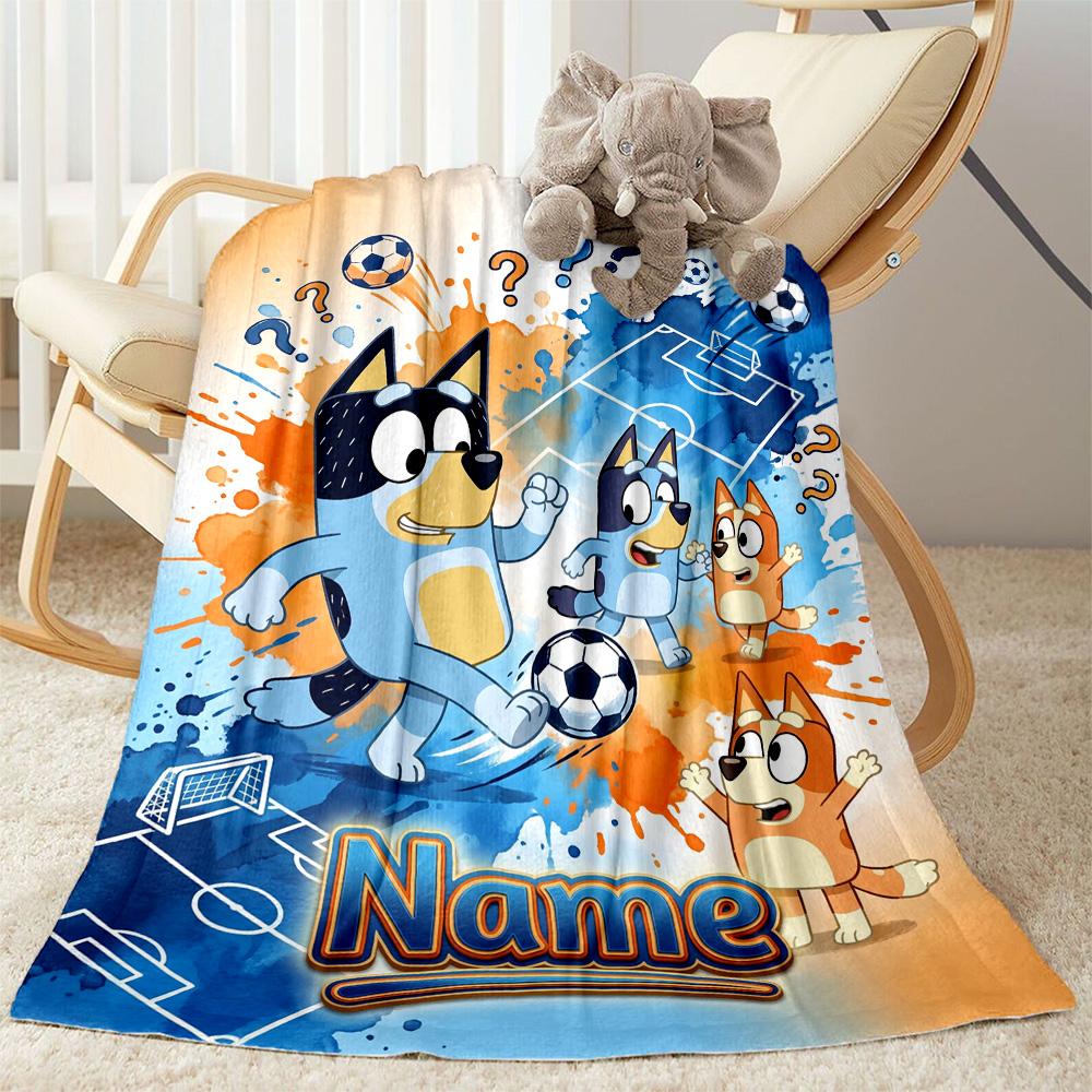 Halloween Friends Customize Text Blanket Gift Customizable Blanket Comfortable Great for Picnics Bedding Livingroom Bed Four Seasons Multipurpose