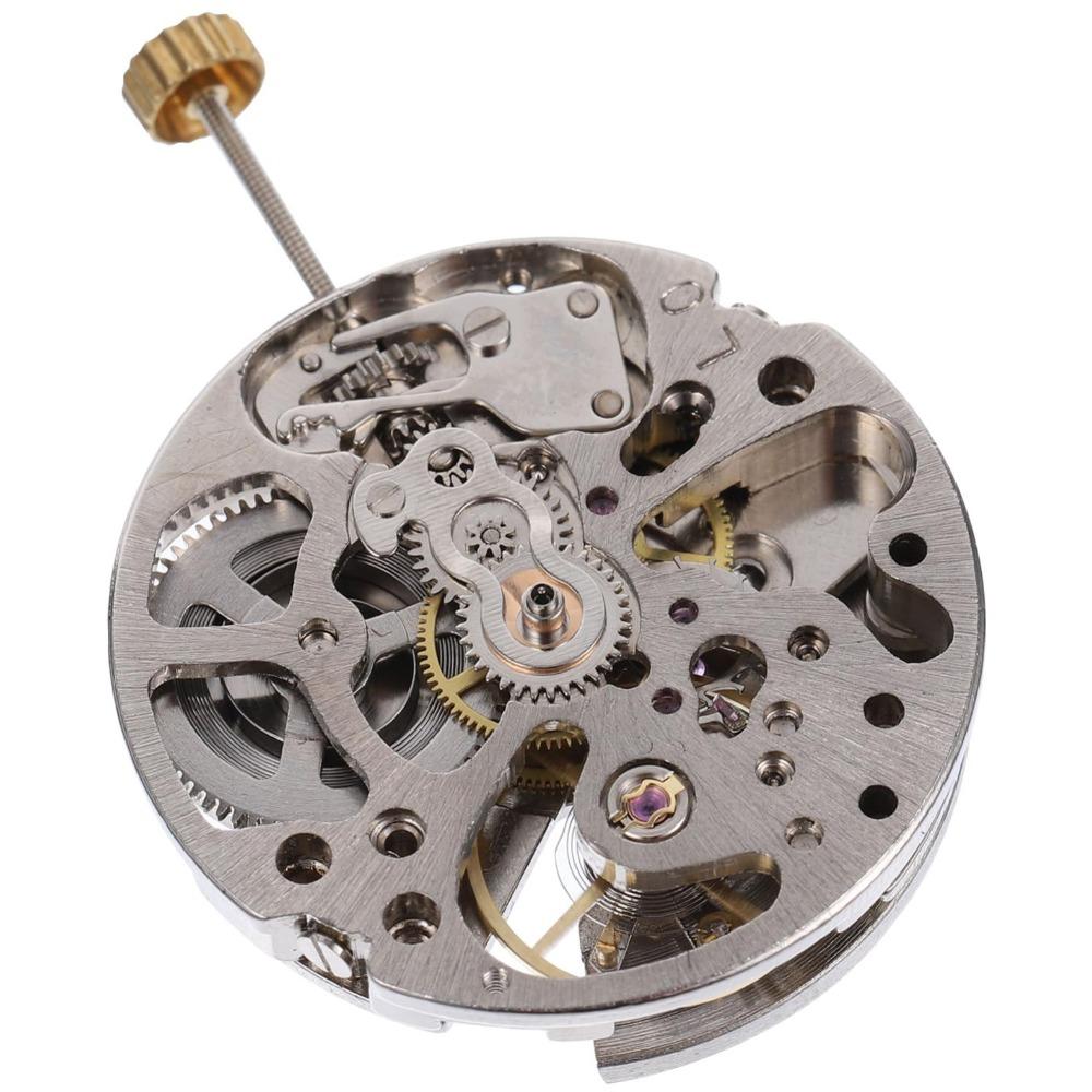 White Movement Automatic Mechanical Movement Watch Movement Replacement  Movement Replacement серебряный