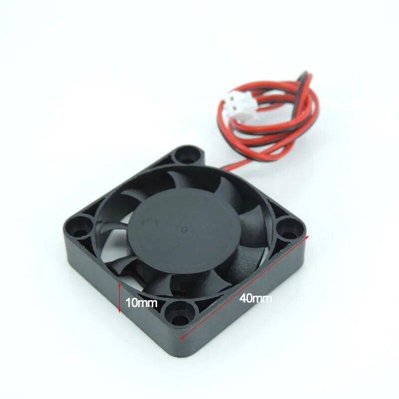 2pin 4010 Fan DC 5v 12v Silent low noise Brushless Cooling Fan 3D Printer Part 40mm 4cm hydraulic Bearing Axial 40mmx40mmx10mm