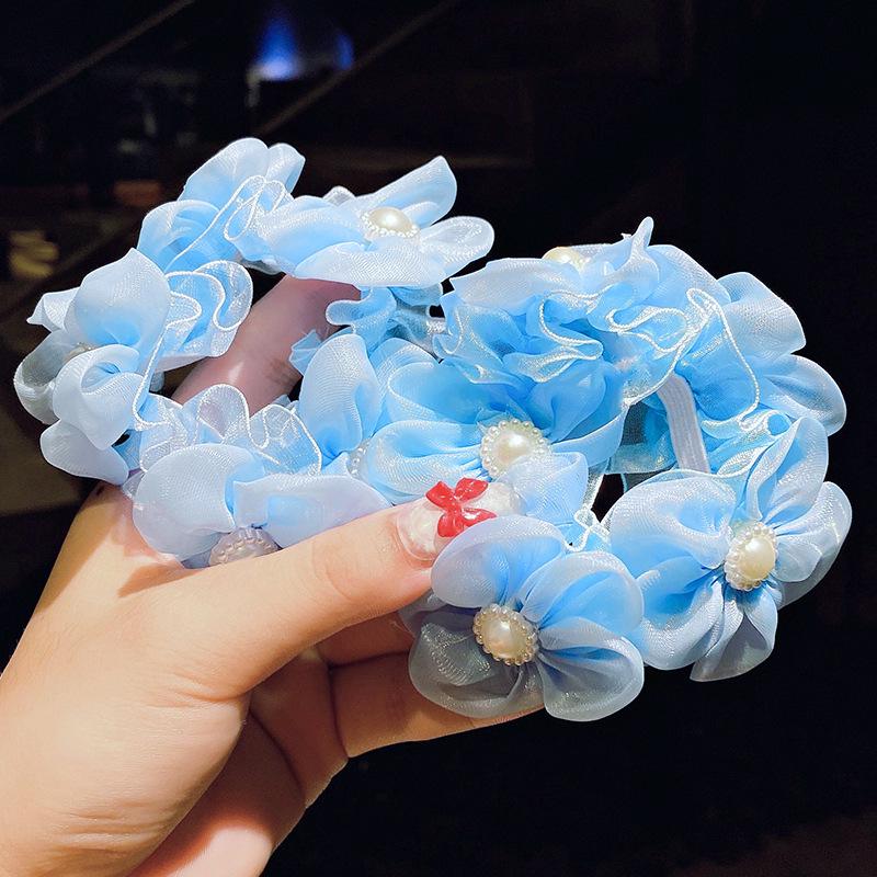 Elastici per capelli da principessa: Elastici Carini a Forma di Fiore per Ragazze