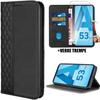Case - Samsung - Galaxy A53 5G - Shockproof - Synthetic Leather - Black Mosaic Pattern