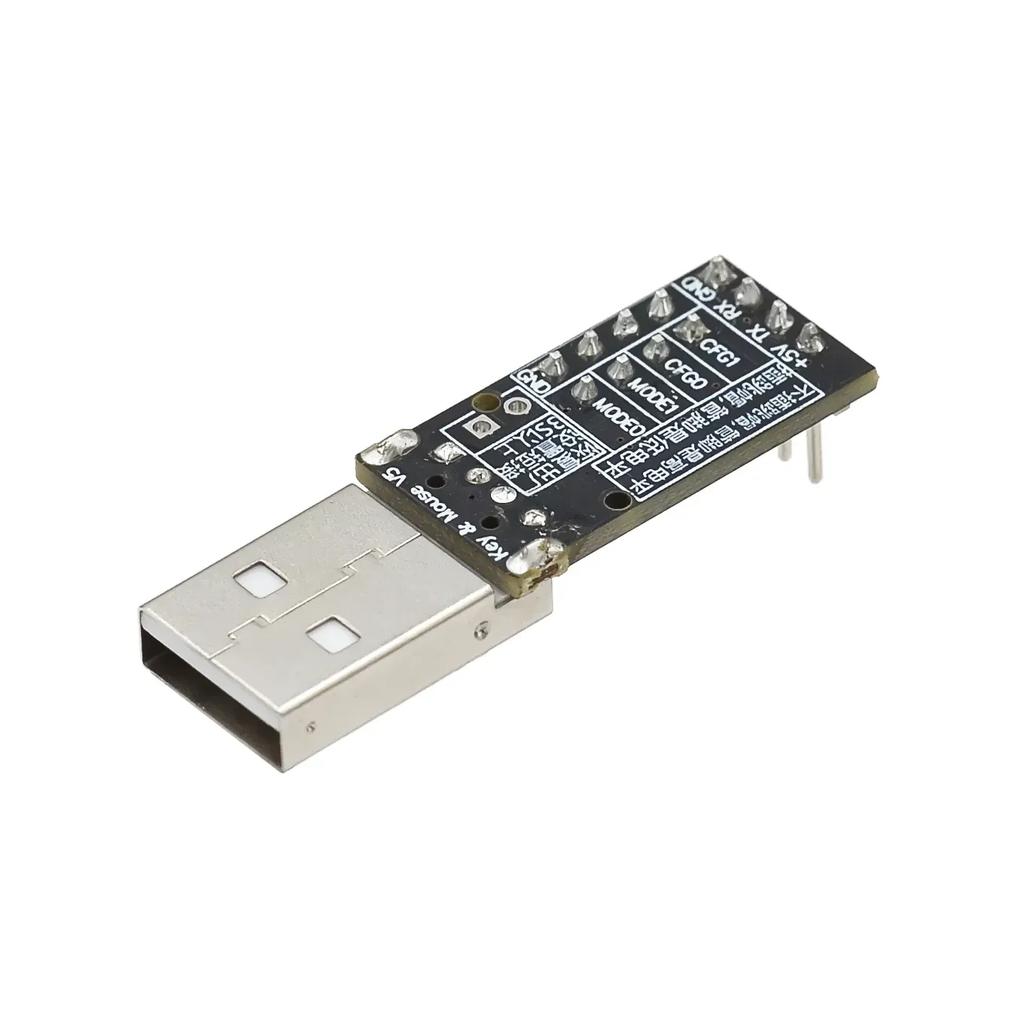 CH9329 Modul UART/TTL Serieller Port zu USB HID Vollständiger Tastatur-Maus-Treiberloser Spielentwicklungsbox