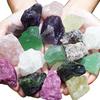 Natural Crystal Raw Ore Diffuser Powder – White & Yellow Incense Stone for Home Office Decoration