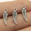 Small Angel Wings Fairy Detail Charm Antique Bronze Zinc Alloy Jewelry Making Supplies Jewelry Making Accessory Charms