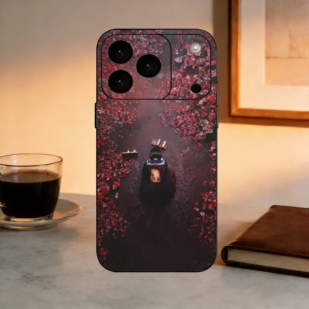 Games Silent Hill Horror Phone Case For iPhone 17,16,15,14,13,12,11 Plus,Pro Max,XS,Soft Silicone Black Cover