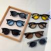 Round Sunglasses Fashion Vintage Korean Style Candy Color Casual Shades Women Chic Brand Design Outdoor Decor Sun Glasses