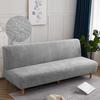 Waterproof Sofa Bed Cover Jacquard Solid Color Folding Sofa Cover Stretch Sofa Covers Without Armrests For Living Room