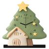 New Christmas-decorated Tabletop Pendulum Table Clock Creative Living Room Small Ornaments