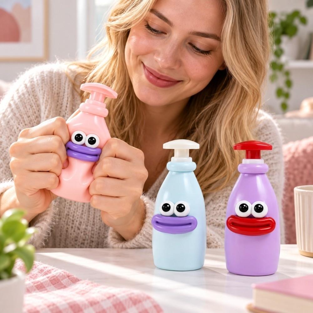 Sound Effects Bottle Squeezed Toy Sausage Mouth Carrot Fidget Toy for Kids Adults