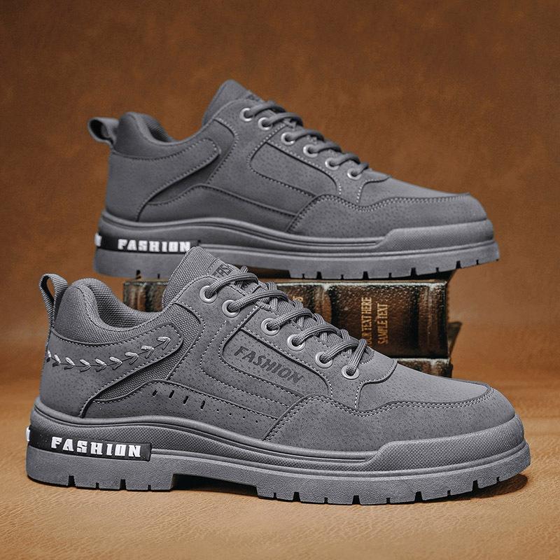 New winter casual low-top board shoes wear-resistant waterproof and non-slip platform boots KS