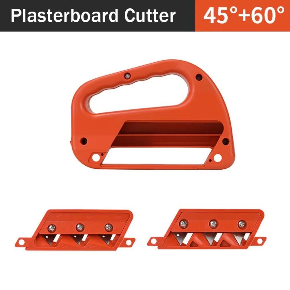 45° /60° Angle Plasterboard Cutter Sharp Edge Edge Chamfering Tool Cleaning and Cutting