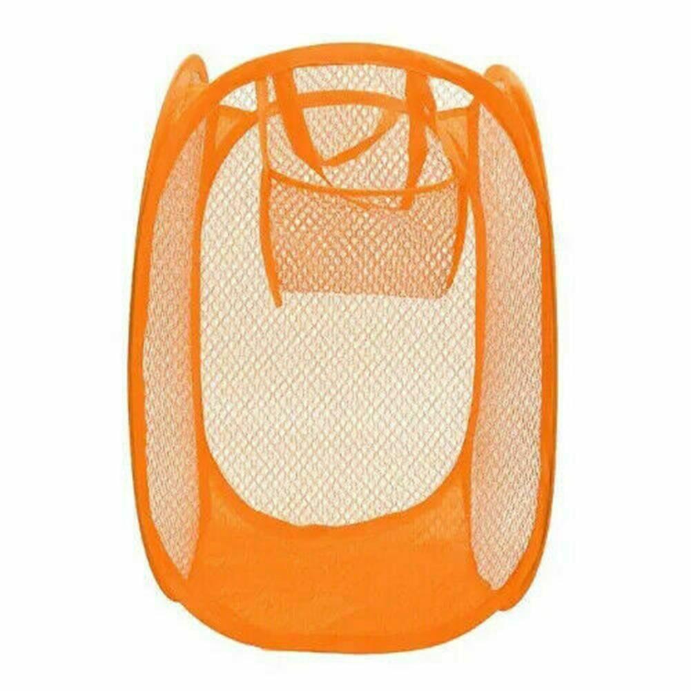 Foldable Clothes Basket Hamper Large Laundry Polyester