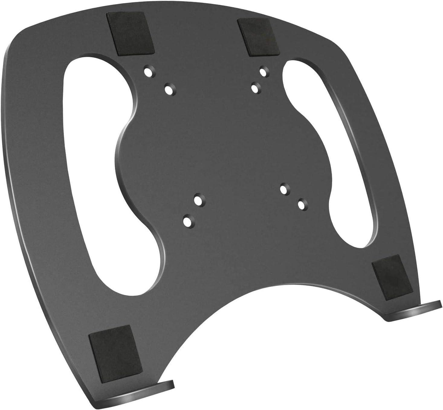 

ErGear Laptop Tray for Monitor Arm VESA 75x75mm 100x100mm Load Capacity Laptop Notebook Keyboard Heat Mounting, Compatible, 8kg, Tray, Tablet, Holder, чёрный