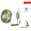 12V/24v Universal Suction Cup Car Fan 360° Rotatable USB Car Fan  Office Use