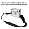 Electric Tomato Pollinator Portable Straps Garden Pollinator Flower Sprayer Point Stick Pollination Machine Practical Hand Tool