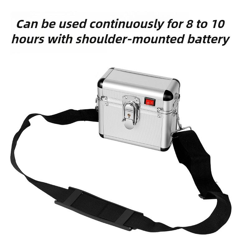 Electric Tomato Pollinator Portable Straps Garden Pollinator Flower Sprayer Point Stick Pollination Machine Practical Hand Tool