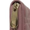 Used 10656 Lady Dior Voyageur Wallet S0007ONMJ_M64P 7940 Current Logo Zip Around Cannage Lavender from Japan AUTHENTIC