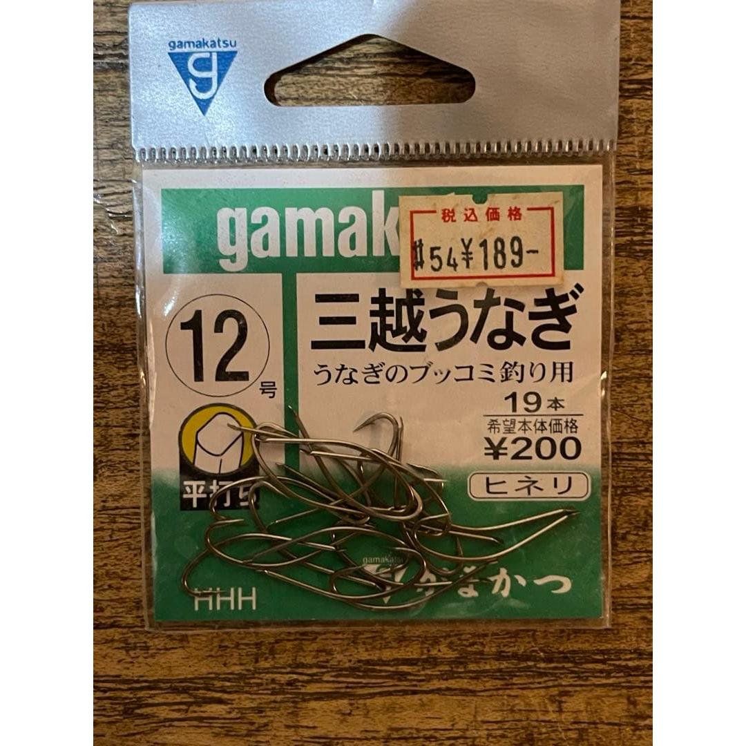 Used Gamakatsu Mitsukoshi Eel Needle Size 12 19 pieces