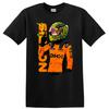 Race Car Driver Graphic T Shirt Cool Anime Style Racing Tee Art Design Orange