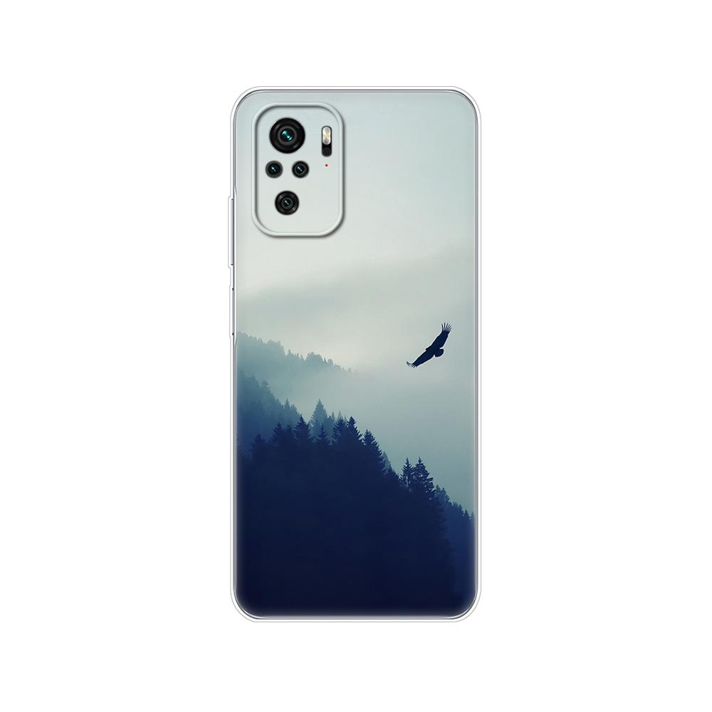 For Xiaomi Redmi Note 10 10S Case 4G 5G Silicon Soft Tpu Back On Redmi Note 10 Pro Global Phone Cover Note10 S Bumper Etui Funda