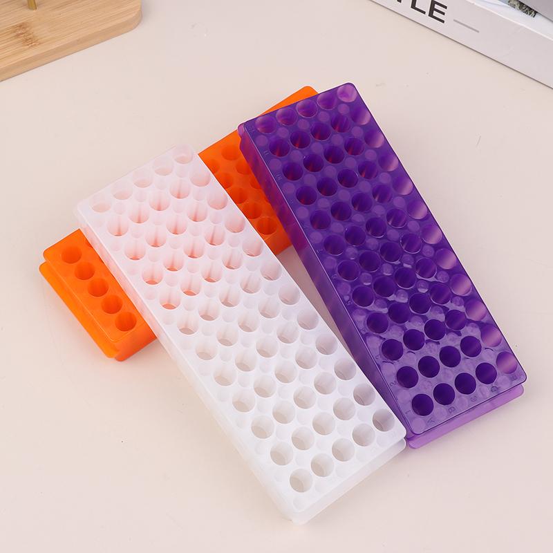 60 Holes Centrifuge Test Tube Rack 2 Side Test Tubes Holder Bracket 0.5Ml/1.5Ml Centrifuge Vial Tube Support Laboratory Supplies