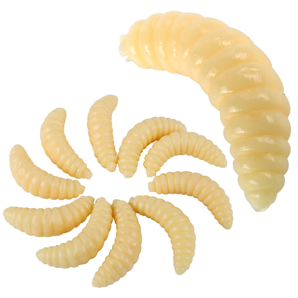 Fishing Lures Soft Lure Fishing Worms Lifelike Fishy Smell Worm Soft Bait 10pcs/ Set