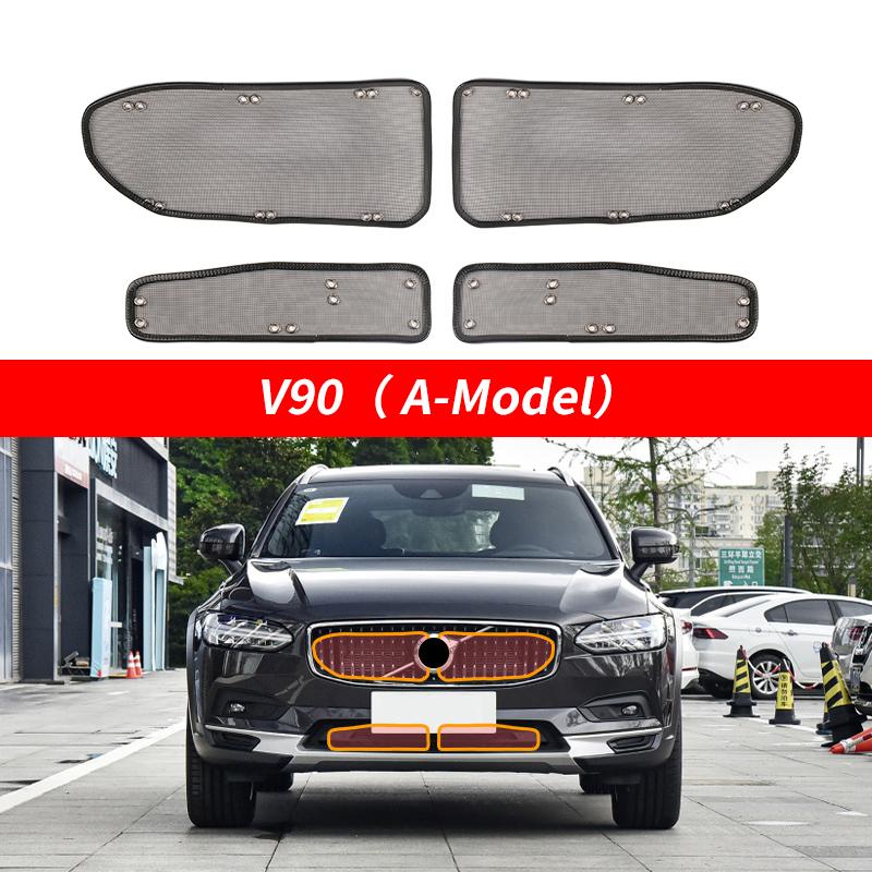 Für Volvo XC90 XC60 XC40 S90 S60 V90 2022 2021 2019 2018 Tuning Modifikation Zubehör Kühlergrill zum Schutz vor Insekten Mücken Sand