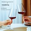 LANGNA Ultra-Thin Lead-Free Crystal Red Wine Glass