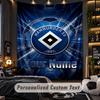TapestryHamburger SV Custom Name Text Personalized Wall Hanging Tapestry Home Wall Decor