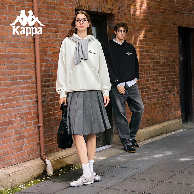 Kappa Unisex Embroidered Hooded Pullover Sweatshirt