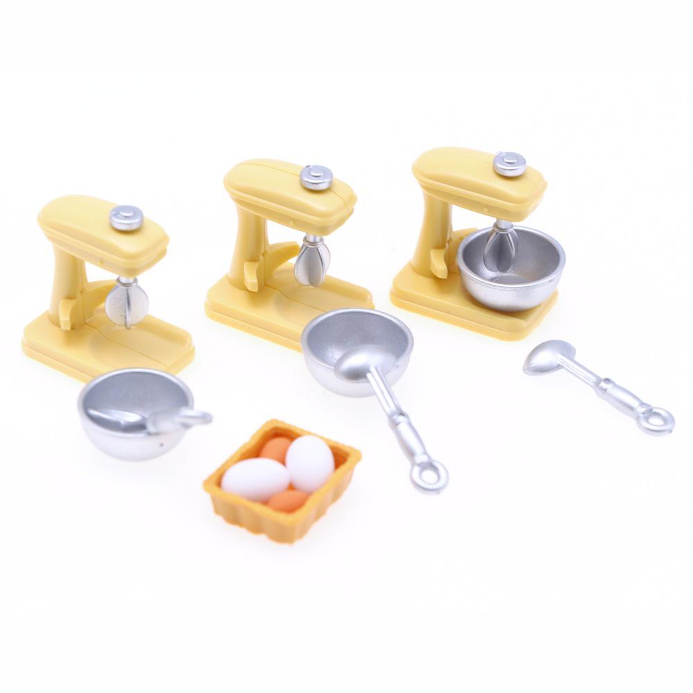 Miniature Dollhouse Blender Kitchen Play Prop
