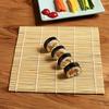 2 Pezzi Rullo Avanzato per Sushi in Bambù - Antiaderente, Facile da Usare Tappetino Fai-da-te per Preparare il Sushi