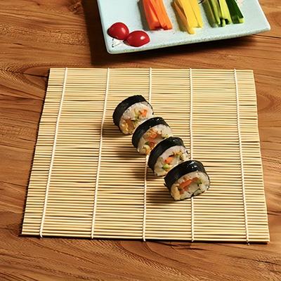 2pcs Advanced Bamboo Sushi Roller - Non-Stick, Easy To Use DIY Sushi Making Mat