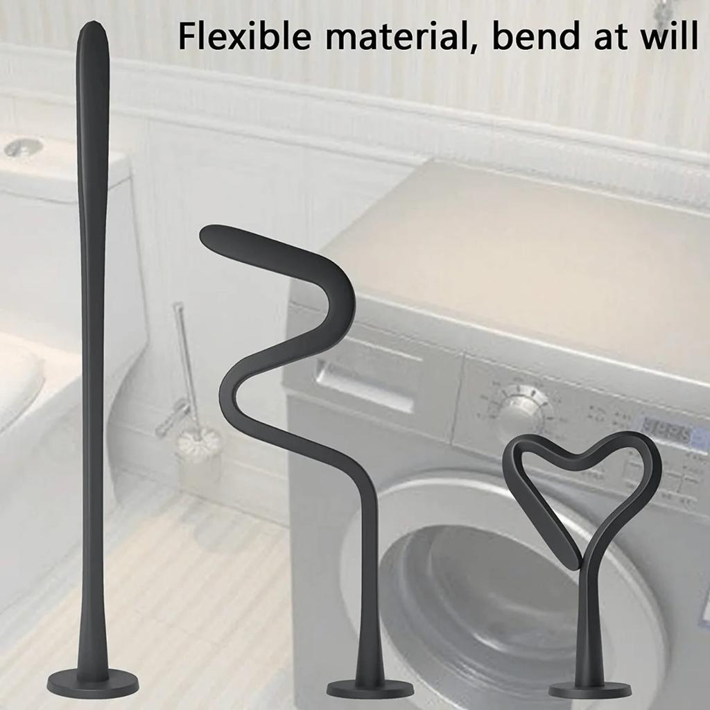 Magnetic Washer Door Prop-Stabilizer For Front Load Machines-Easy-Install Flex Design-Fits Most Washers & Rv Laundry Doors