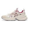 Anta Galaxy Slip Resistant Abrasion Resistant Low top Casual Shoes Men's White Red 912618839-1