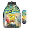 Spongebob Squarepants Children'S School Bag Male And Female Students Backpack Kindergarten Cute Cartoon Backpack Pencil Bag