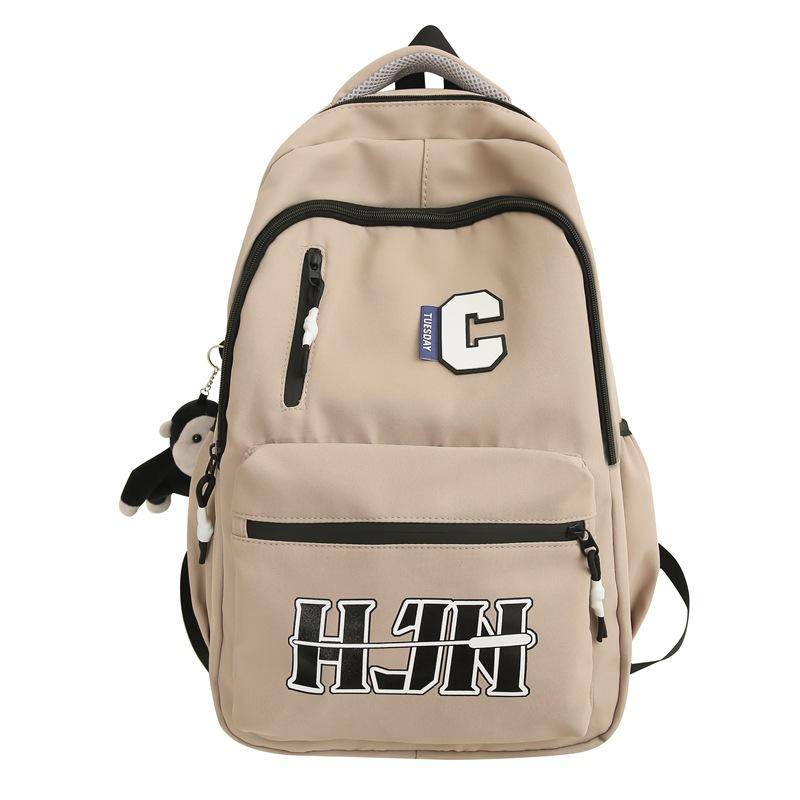 

Чоловічий рюкзак Letters. Жіночий дорожній рюкзак. Студентський шкільний портфель хакі