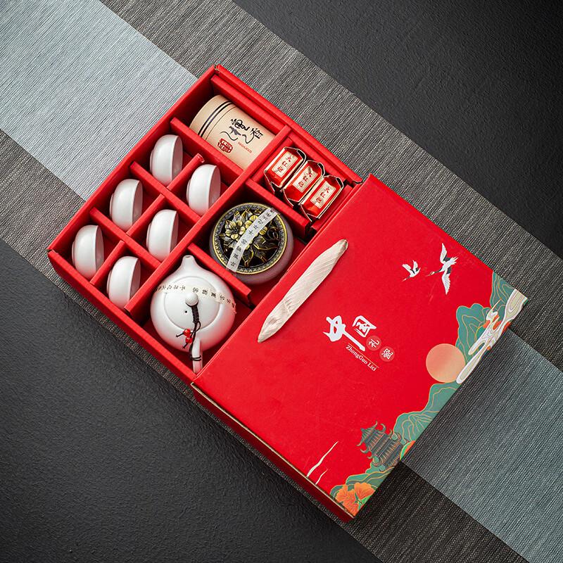 Dingle Guochao Celadon Tea & Incense Gift Set