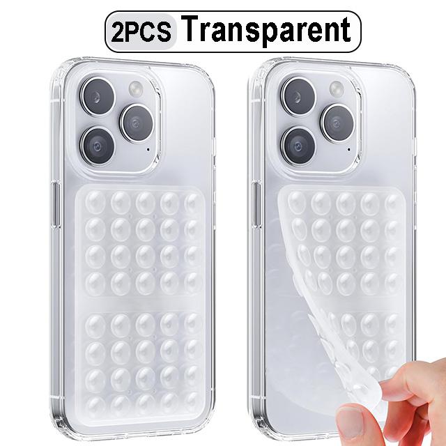 

2/4 шт. Держатель для телефона с сильным захватом Двусторонний силиконовый присосочный чехол-крепление для телефона Противоскользящие подставки для мобильного телефона Hands-Free