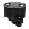 Gas Can Mount RX DLX PM Black Electrophoretic Coating Strong Strength Fuel Container Mount for Motorcycle