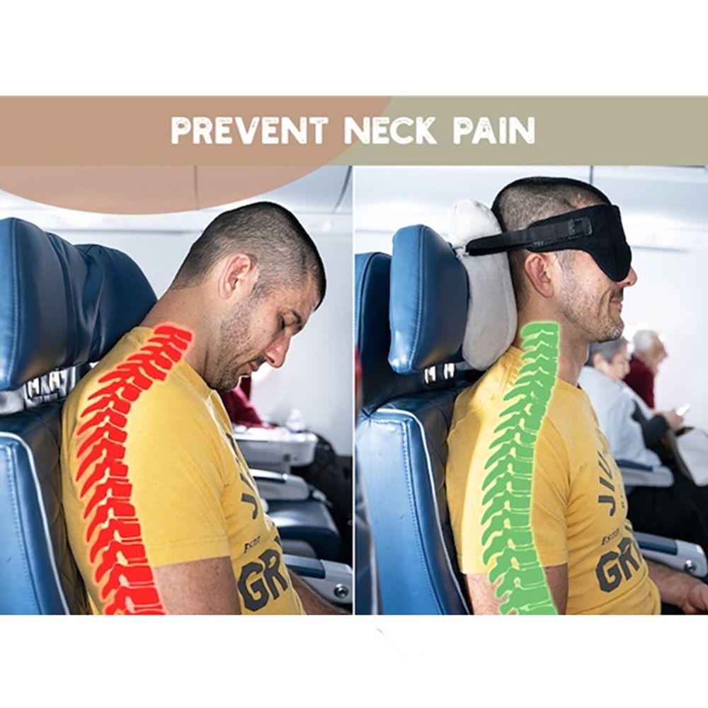 Comfortable Airplane Sleep Pillow Universal Neck Pillow Accessories Eye Mask
