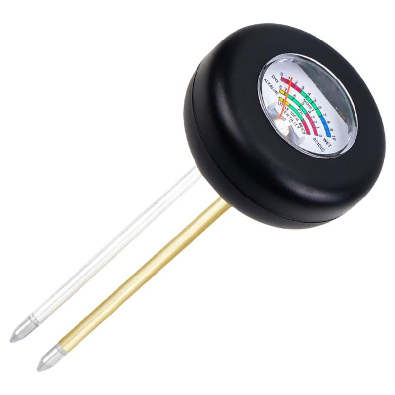 

Soil Moisture Meter Soil Tester with 2 Probes for Plant Soil Moisture/Fertility Testing Meter(No Battery Needed) 1