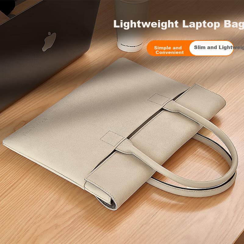 BRINCH Laptop Bag for Women, 12/13.3 Inch Handheld Commuter Business Laptop Bag Compatible with Apple And Huawei Laptops