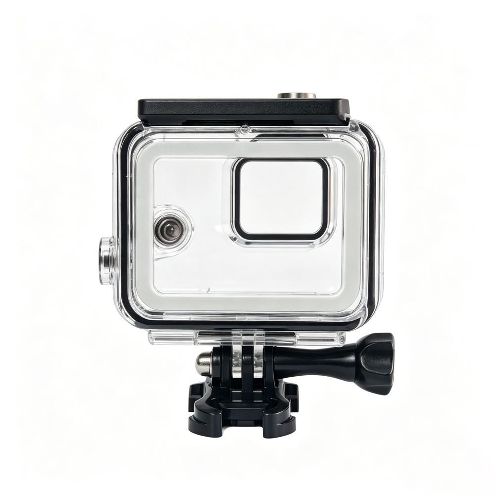40M Underwater Waterproof Housing Case for GoPro Hero 8 Black Action Camera Diving Protective Shell with Quick Release Mount