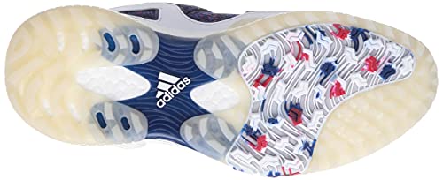 Adidas Golf Women's Code Chaos Boa 21 Golf Shoes, White/Legend Marine/Scarlet, Size 22.5 cm