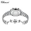 Man Wristwatch Business Waterproof Male Clock Luminous Date Stainless Steel Quartz Men Chronograph Watch