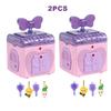 3D Maze Treasure Chest With Lock Key DIY Blind Box Play Unlock Game Educational Toys For Children Princess Girl Birthday Gift