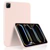For iPad Pro 11 (2024) Case Anti-Drop Protective Liquid Silicone Tablet Cover